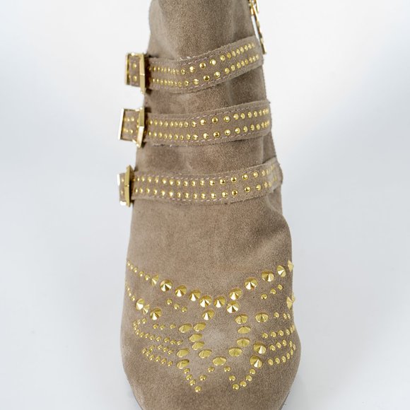 NWT ASH Studded  suede booties - sz 40 - Picture 5 of 7